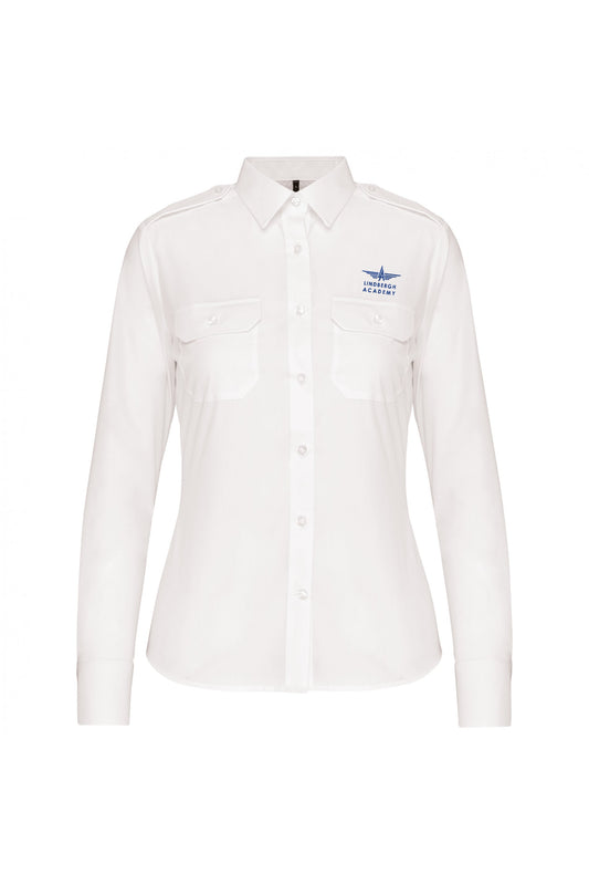 K506 - Camicia pilota donna manica lunga